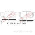 FMSI D1297 ceramic brake pad for Hyundai